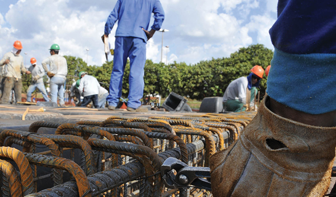 contrução civil - emprego -