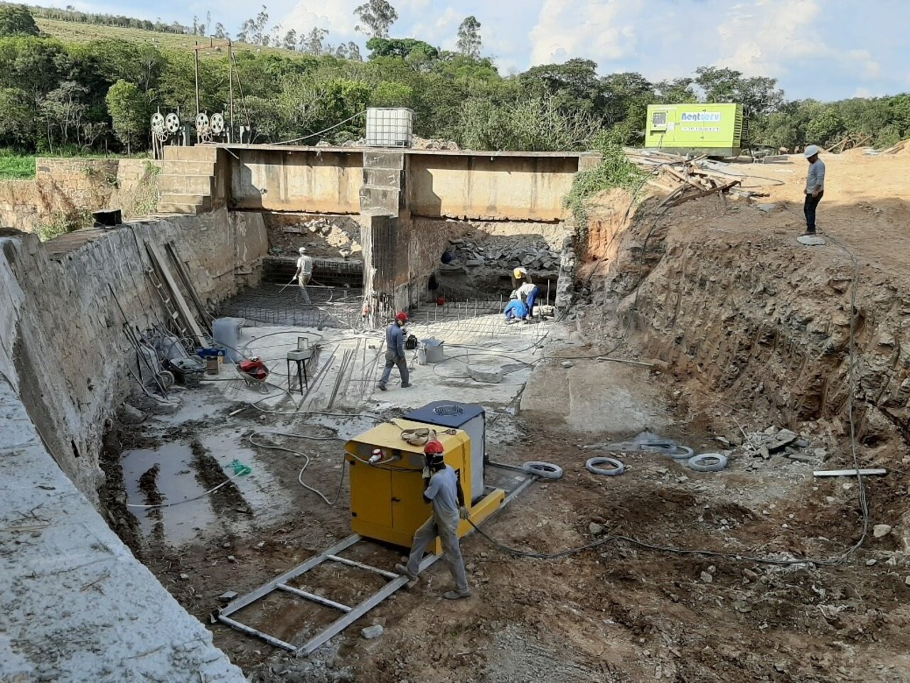 usina - hidrelétrica - MG