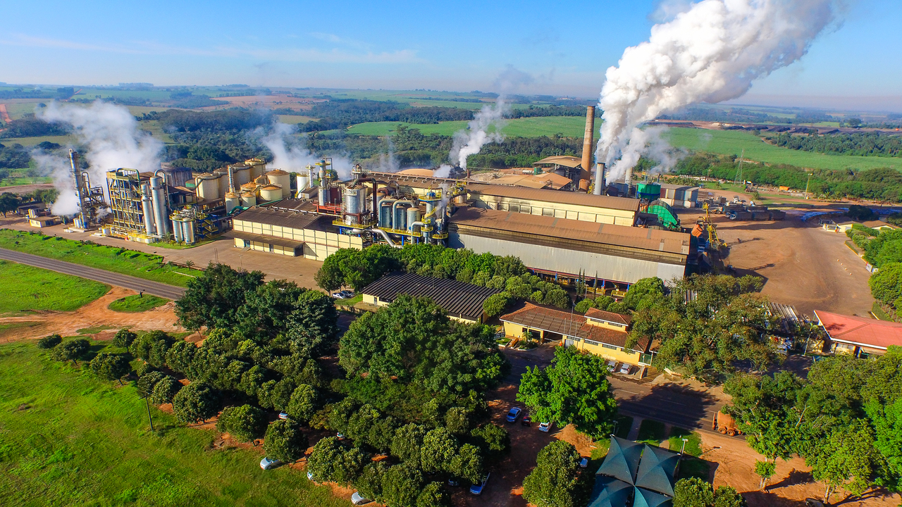 Usinas - cana de açúcar - indústria