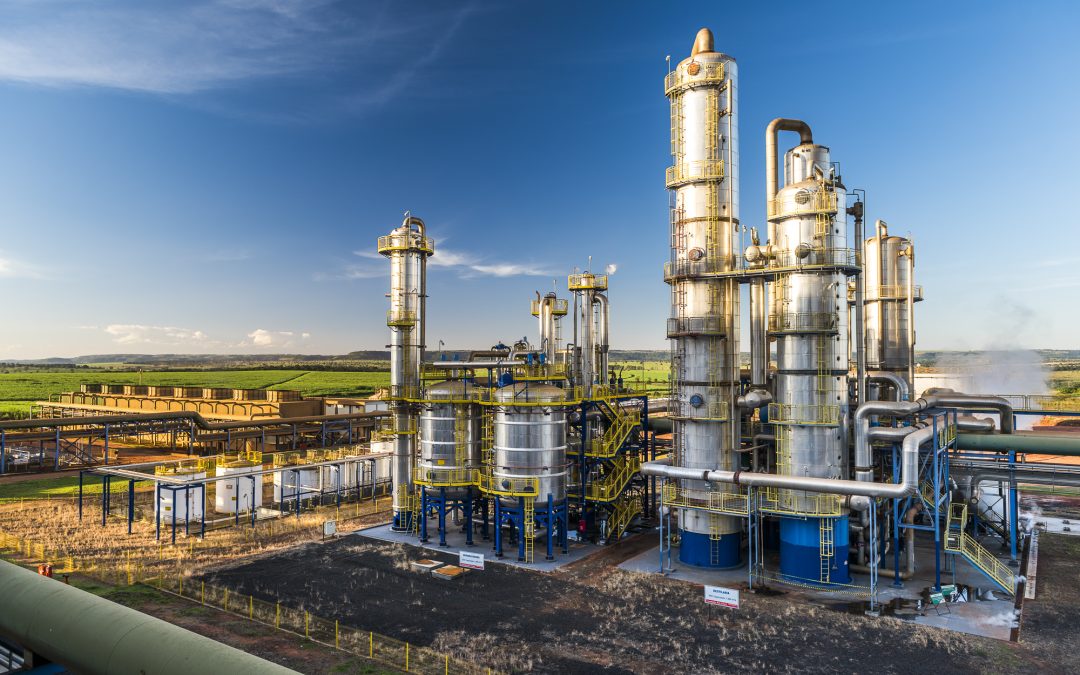 Etanol, cana-de-açúcar, usina