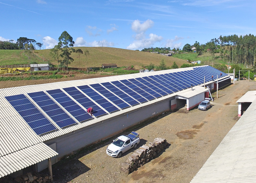 BRF, energia solar, Santa Catarina
