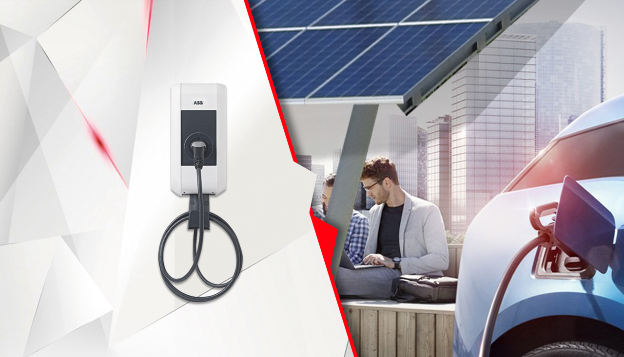 caros elétricos - eletropostos - energia solar