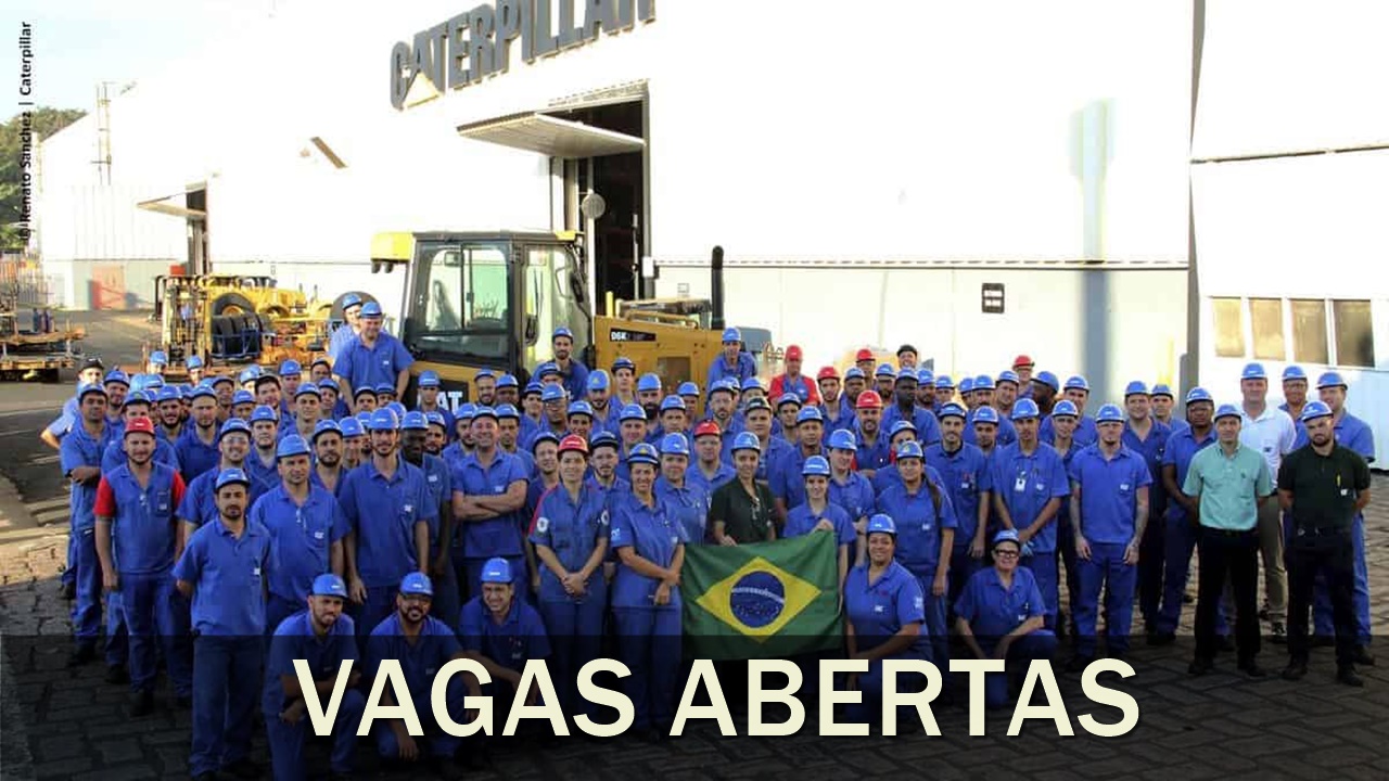 Caterpillar - emprego - são paulo - paraná