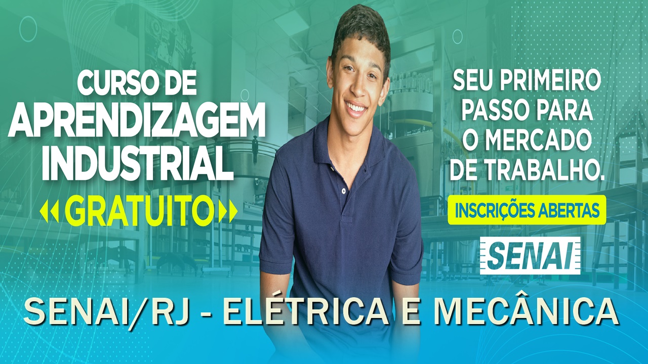 Senai - cursos gratuitos - qualificação profissional - vagas - Campos - RJ - Elétricista - mecânico