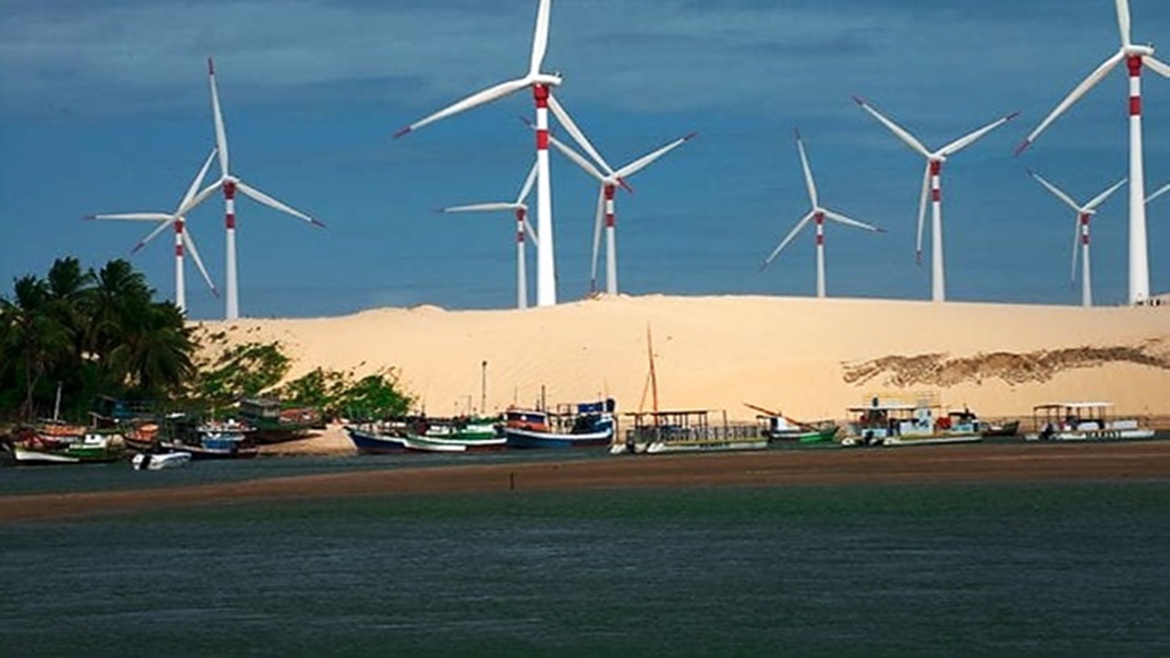usinas - turbinas - vortex - WEG - GE Renewable - pás eólicas - bahia - ceará - piauí - emprego