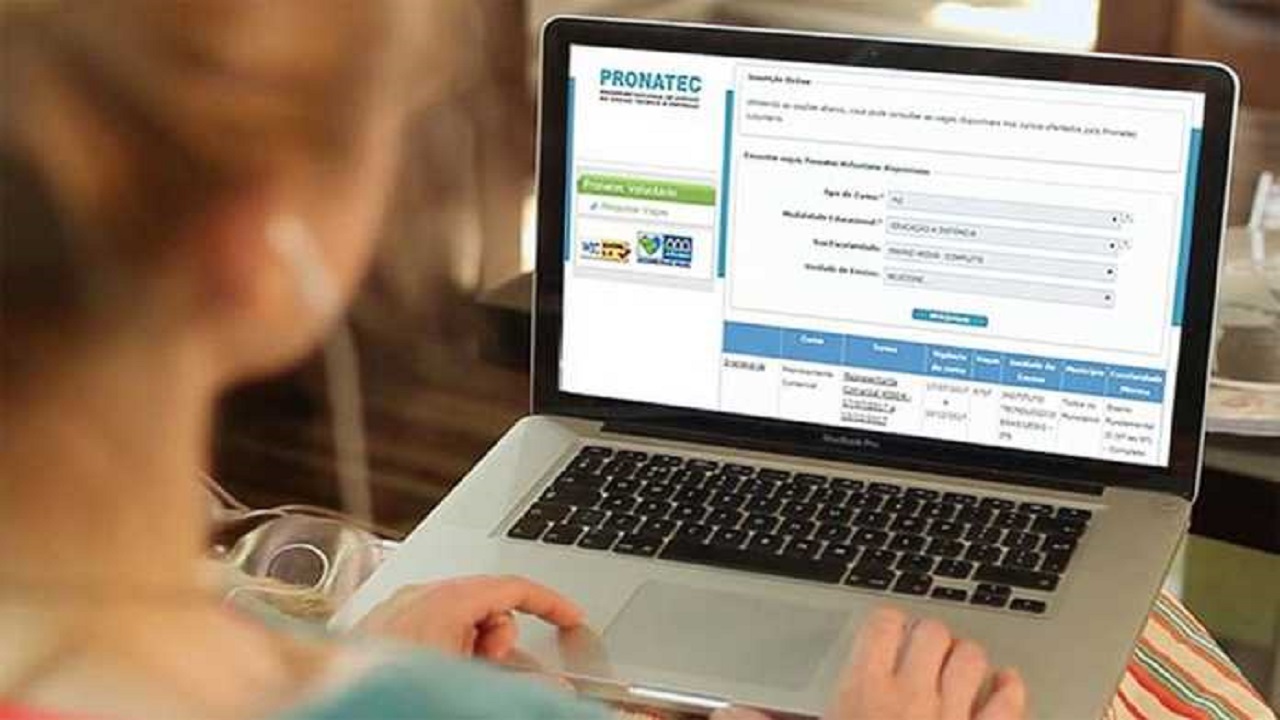 Pronatec - cursos gratuitos - EAD - Espirito Santo - vagas