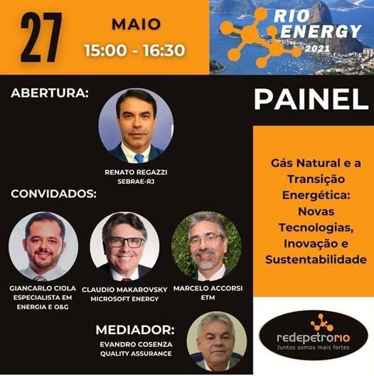 Rio Energy 27 de maio de 2021 Mercado de Gás