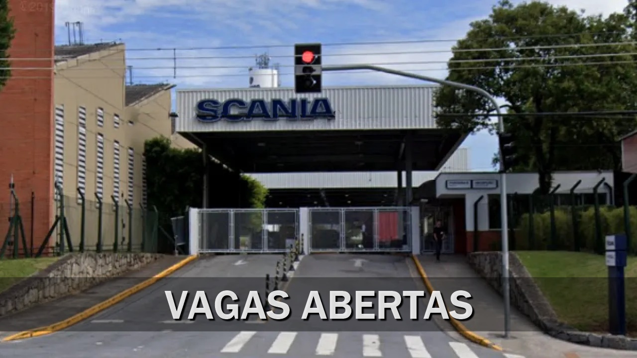 Scania - vagas - produção - Ford -General Motors - GM - Yamaha - Volkswagen- Fiat - Chvrolet - Honda - Gol - Voyage - Fox - SP - fábrica - Audi - Renault