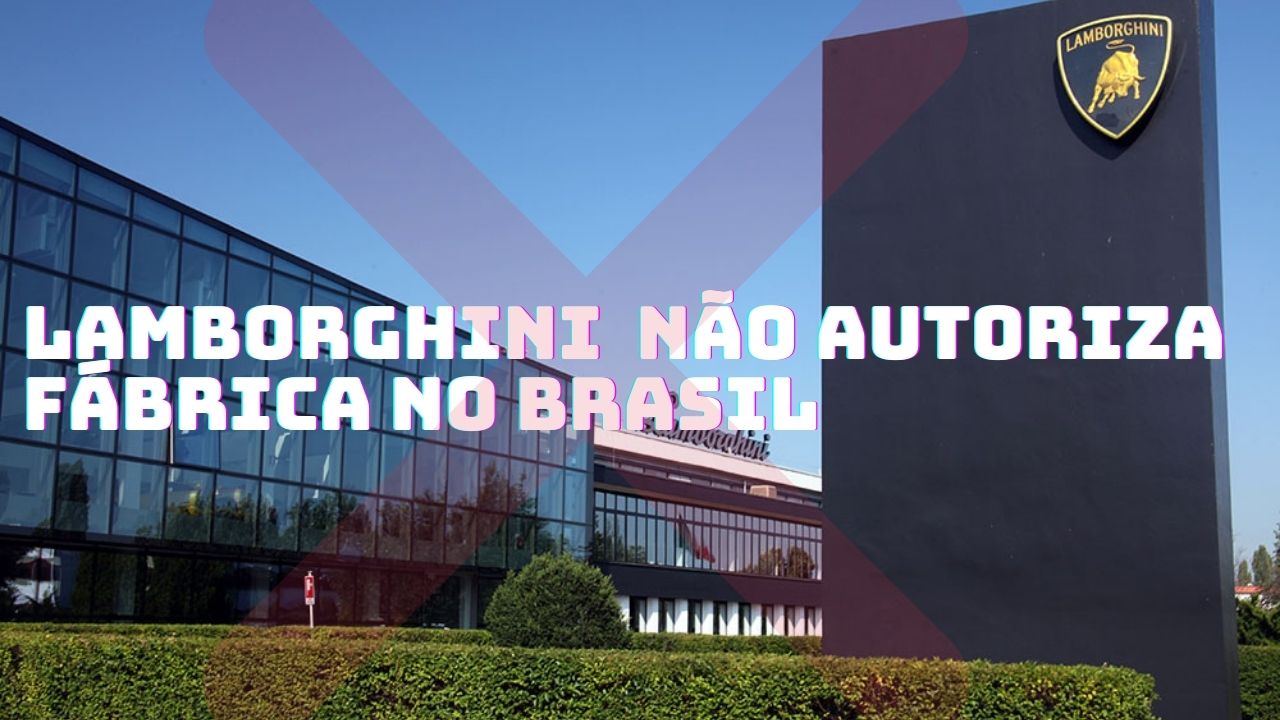 Lamborghini - carros elétricos - SC - fábrica