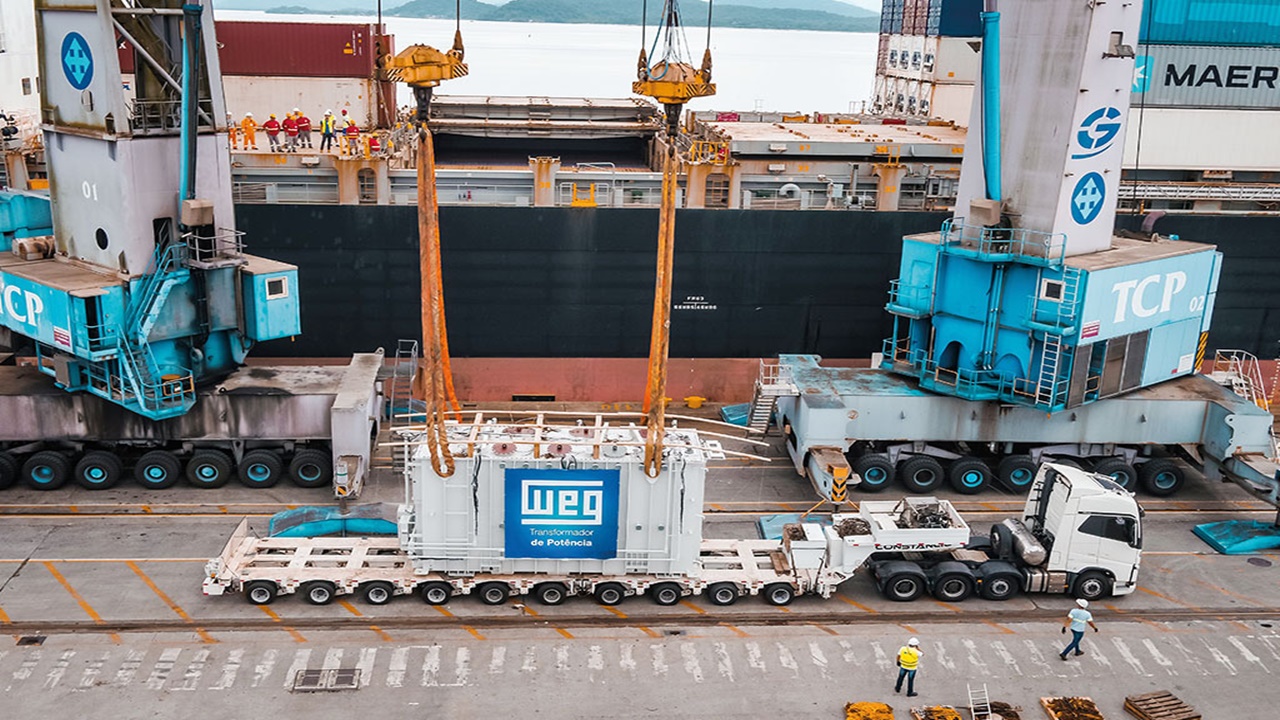 WEG - MOTOR - MODEC - EQUINOR - FPSO - PLATAFORMA - PRÉ-SAL - PETRÓLEO