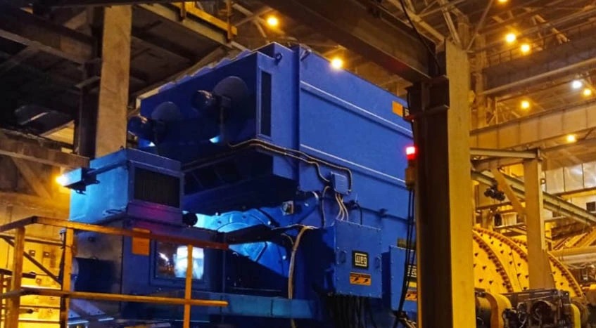 WEG motores eléctricos fábrica cimento