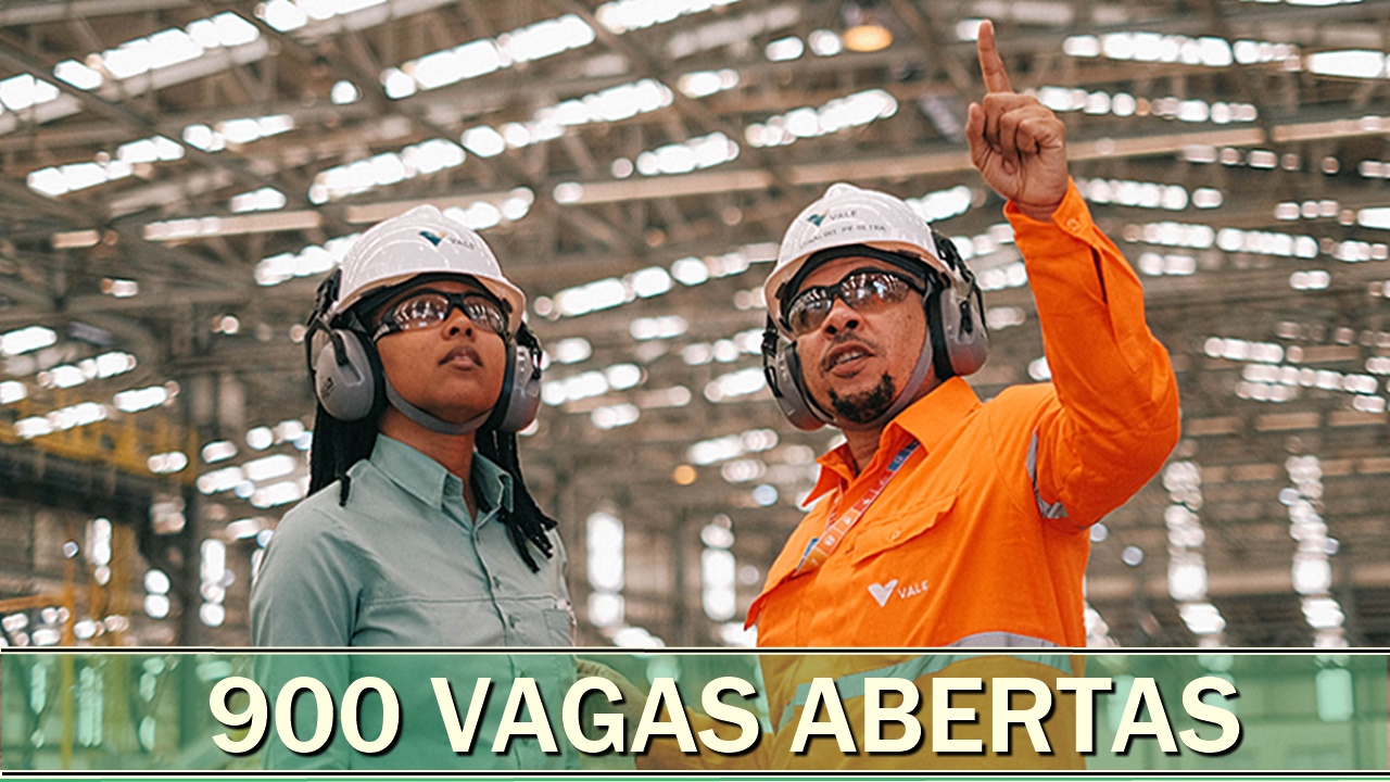 emprego - Vale - mineração - home office - mineradora - ferro - rj - mg - sp - pe - sem experiência