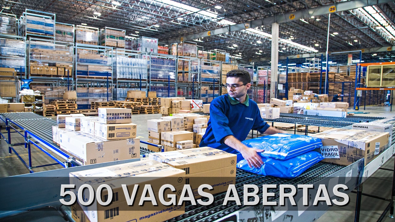 emprego - guarulhos - sp - magalu - magazine luiza - centro de distribuição