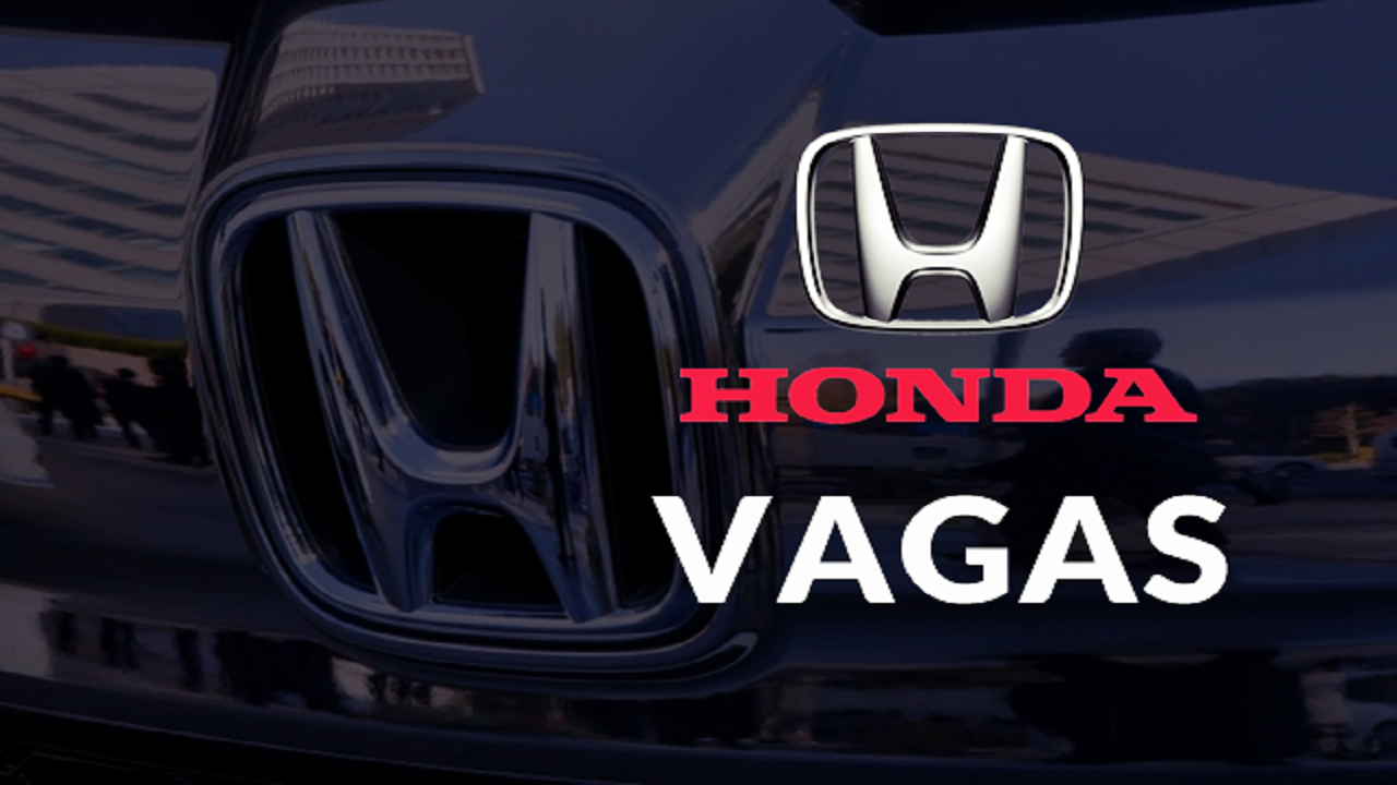 vagas de emprego - Honda - multinacional - Amazonas - São Paulo