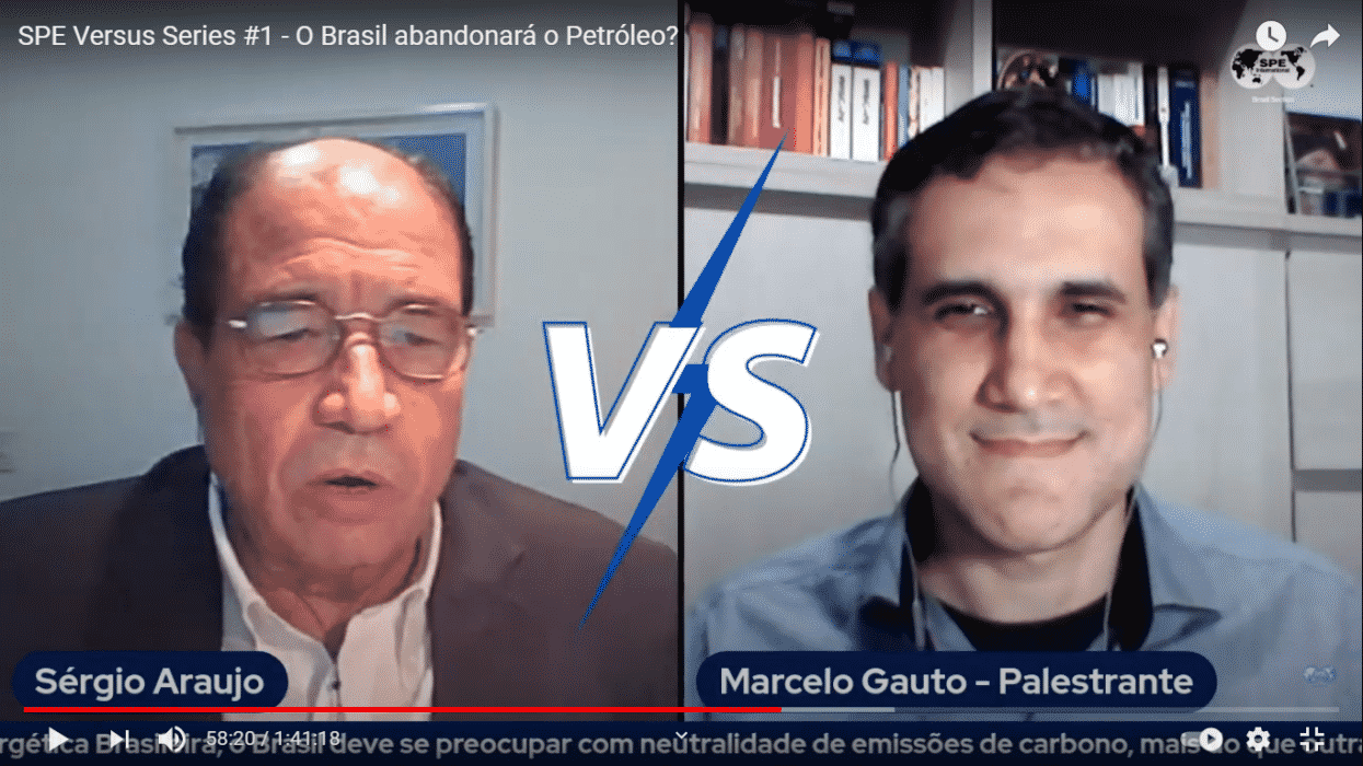 Sérgio Araújo y Marcelo Gauto discreparon sobre si Brasil debe preocuparse más o menos que otros países sobre el abandono del petróleo