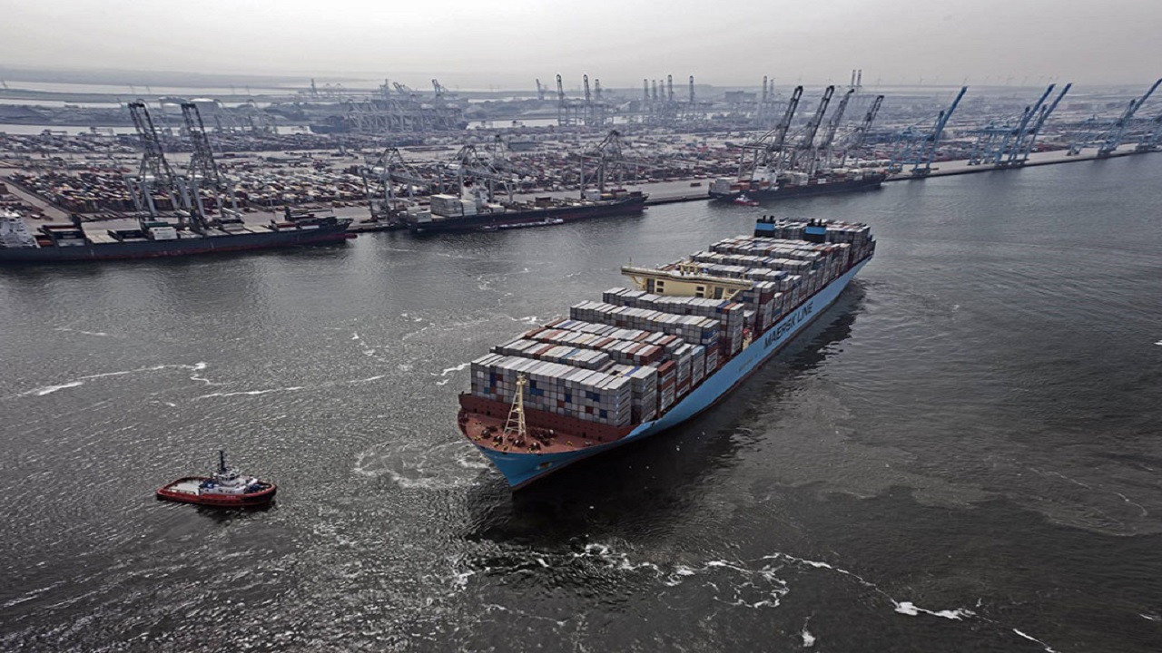 Maersk - Hiunday - carbono - navio - Porta-contêiner