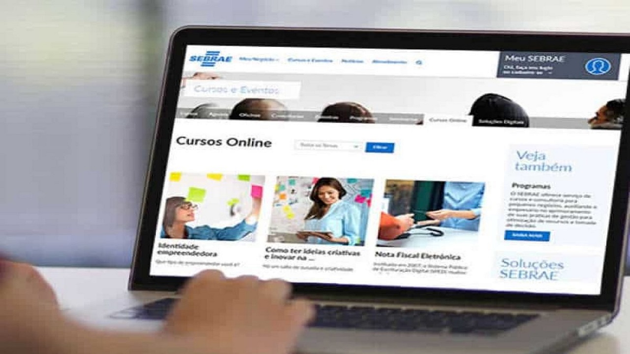 Sebrae - vagas - cursos gratuitos online - EAD - SP