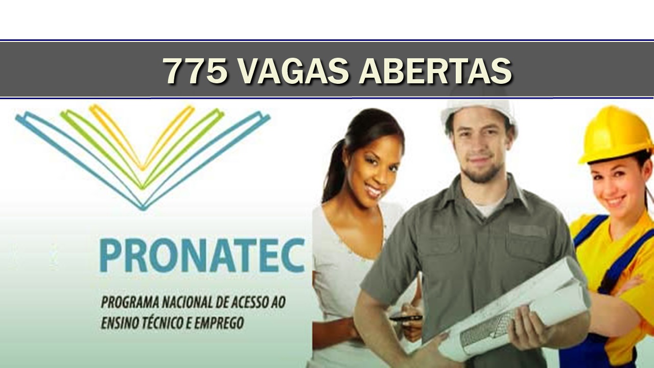 pronatec - vagas - cursos gratuitos online - EAD - qualificação profissional - cursos gratuitos com certificados