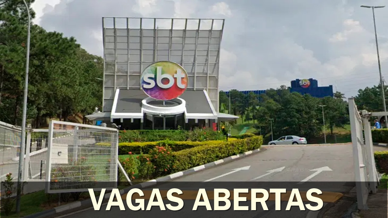 SBT - emprego - vagas - estágio - aprendiz - ensino médio - SP - RJ