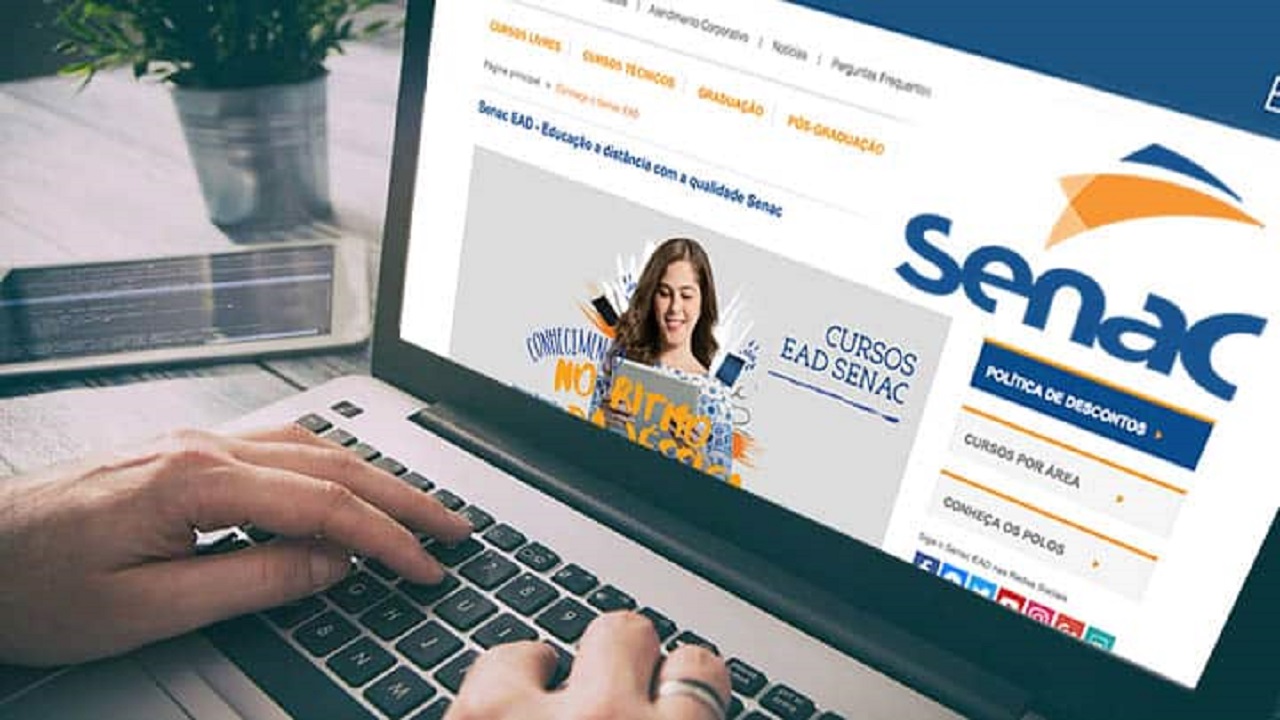 Senac - PR - cursos gratuitos online - EAD - vagas