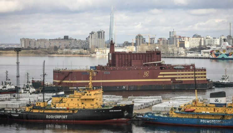 energia - usina nuclear - meio ambiente navio