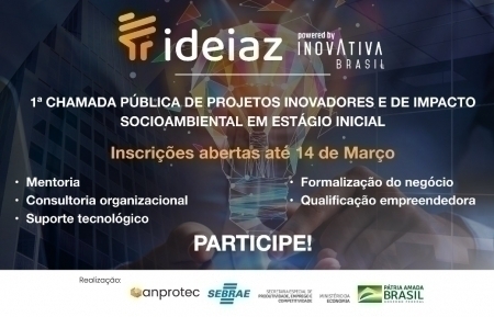 Ministério da Economia projetos inovadores online