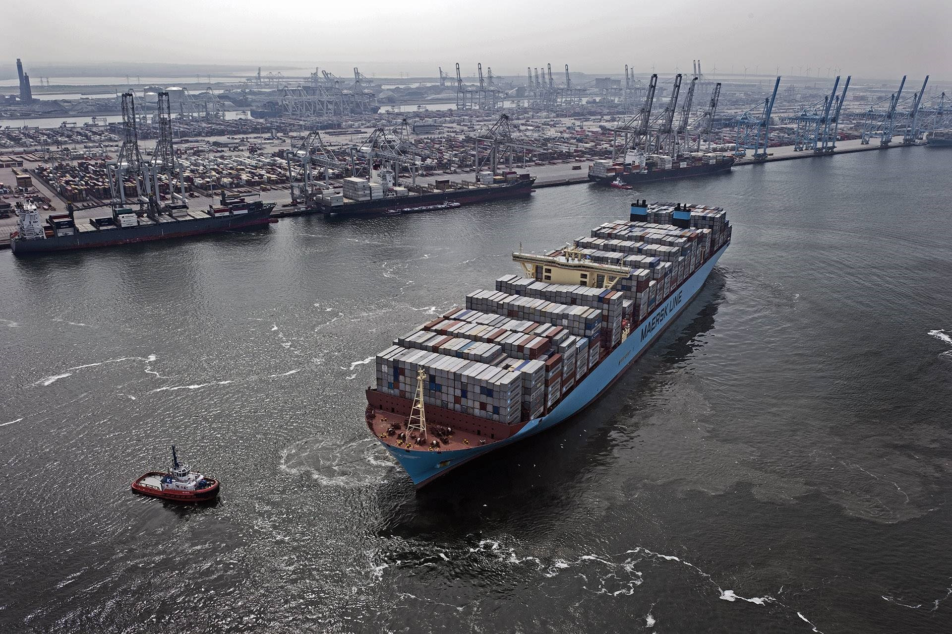 maersk - hyundai - navio - estaleiro - logística