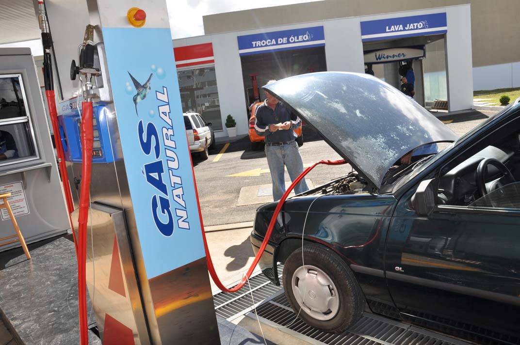 gás natural gasolina combustível