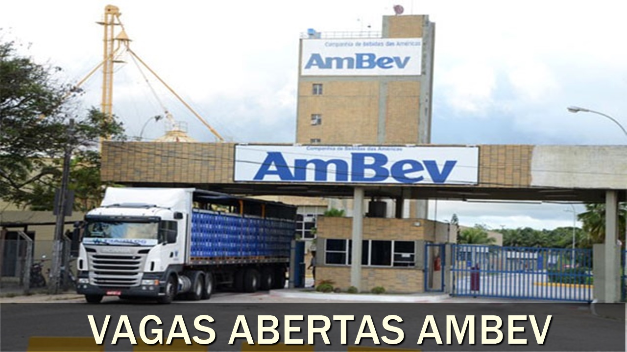 Ambev - vagas - estágio - sp - sem experiência - bebidas