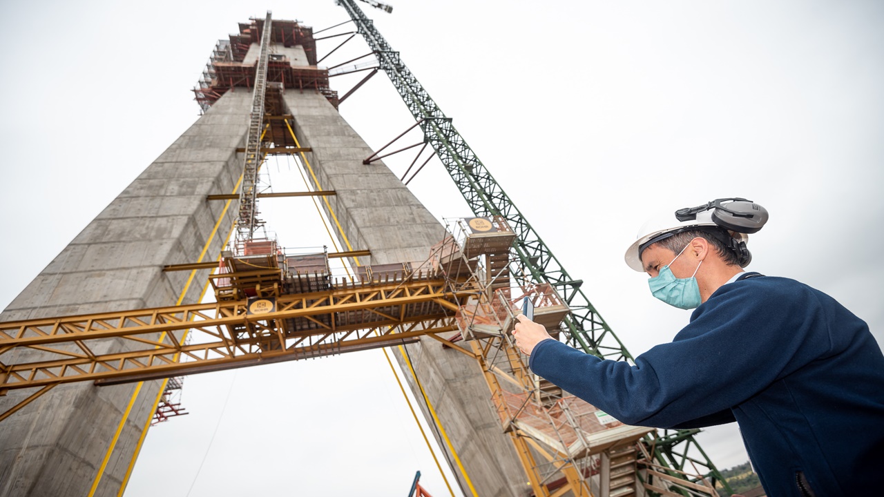ponte - obras - construção - brasil - paraguai - itaipu