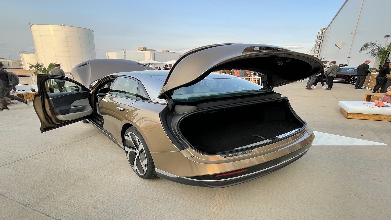 Sedã elétrico - sedã- carro elétrico - autonomia - Air Lucid