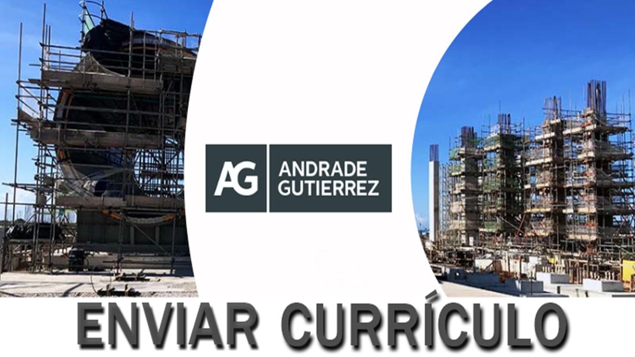 emprego - trainee - engenharia - sem experiência - andrade gutierrez - construtora - construção civil