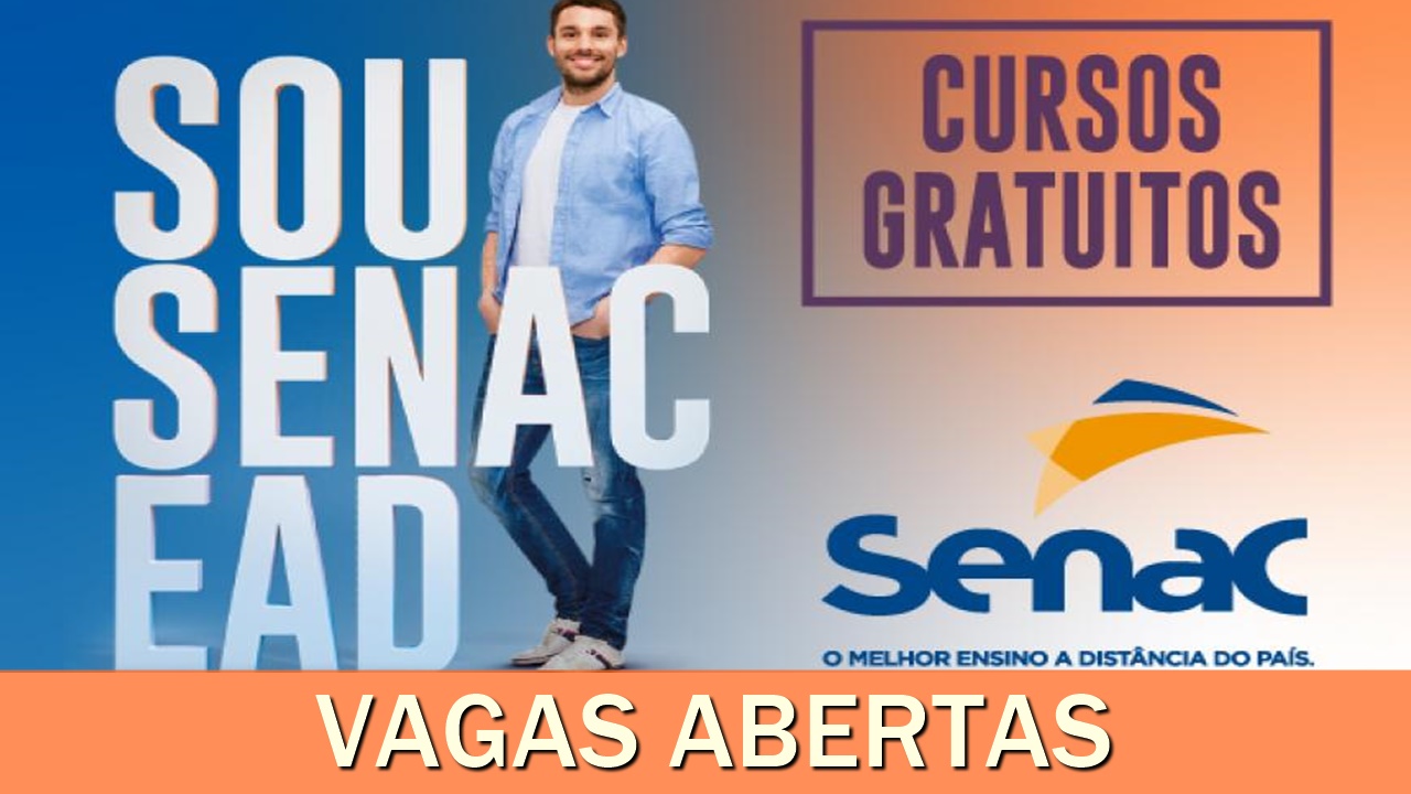 senanc - cursos gratuitos - cursos online - cursos ead - qualificação profissional - vagas