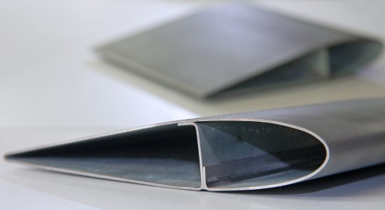 Palas eólicas de acero