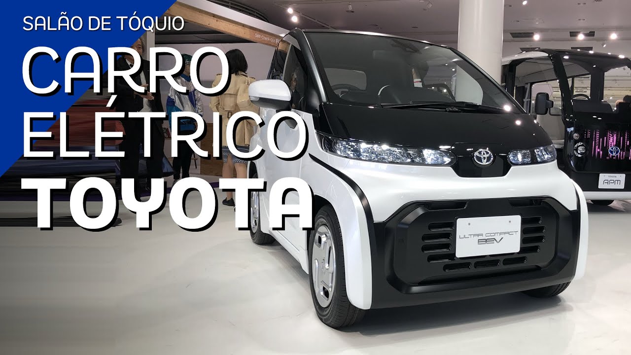 Toyota - carro elétrico - c+pod - autonomia -