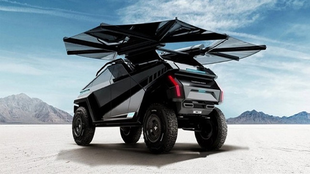 Tesla - Elon Musk - Cybertruck - picape elétrica - carro eletrico - energia solar - carro movido a energia solar