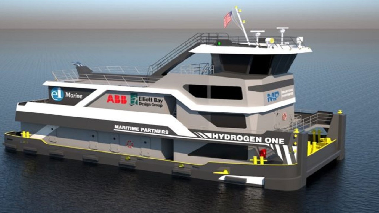 Hydrogen One - navio rebocador - rebocador - metanol - industria-naval
