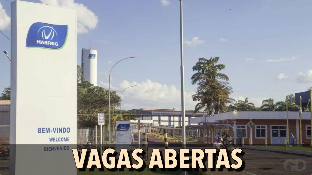 emprego - marfrig - estágio - vagas - ensino médio - técnico - sem experiência