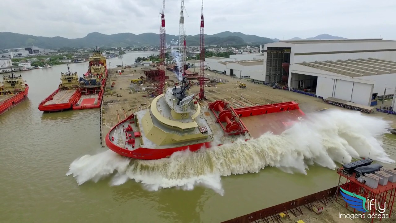 Empresa Bram Offshore ram Force Estaleiro Navship Navegantes SC