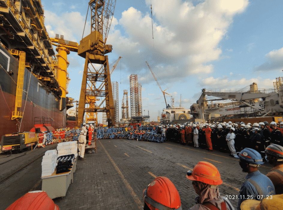Fin de las obras del MV-31 FPSO Guanabara en noviembre