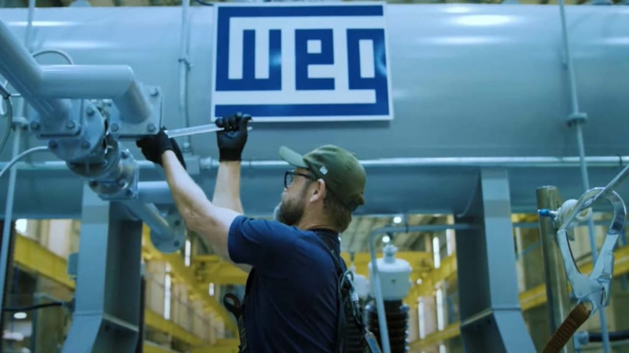 WEG - motor - turbina - emprego - Portugal - nióbio - geradores - transformadores - manutenção - produção