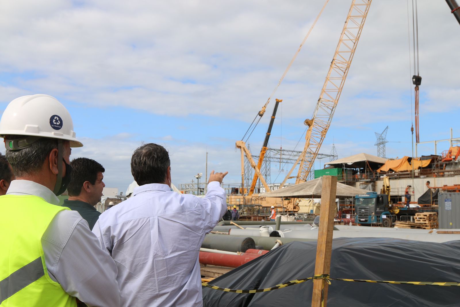 obras na termelétrica marlin azul em macaé vai gerar mil empregos