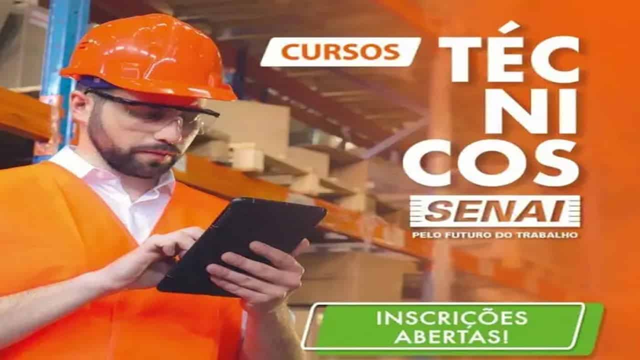 senai - mec - enem - usp - cursos gratuitos - vagas - técnico - fortaleza - ceará