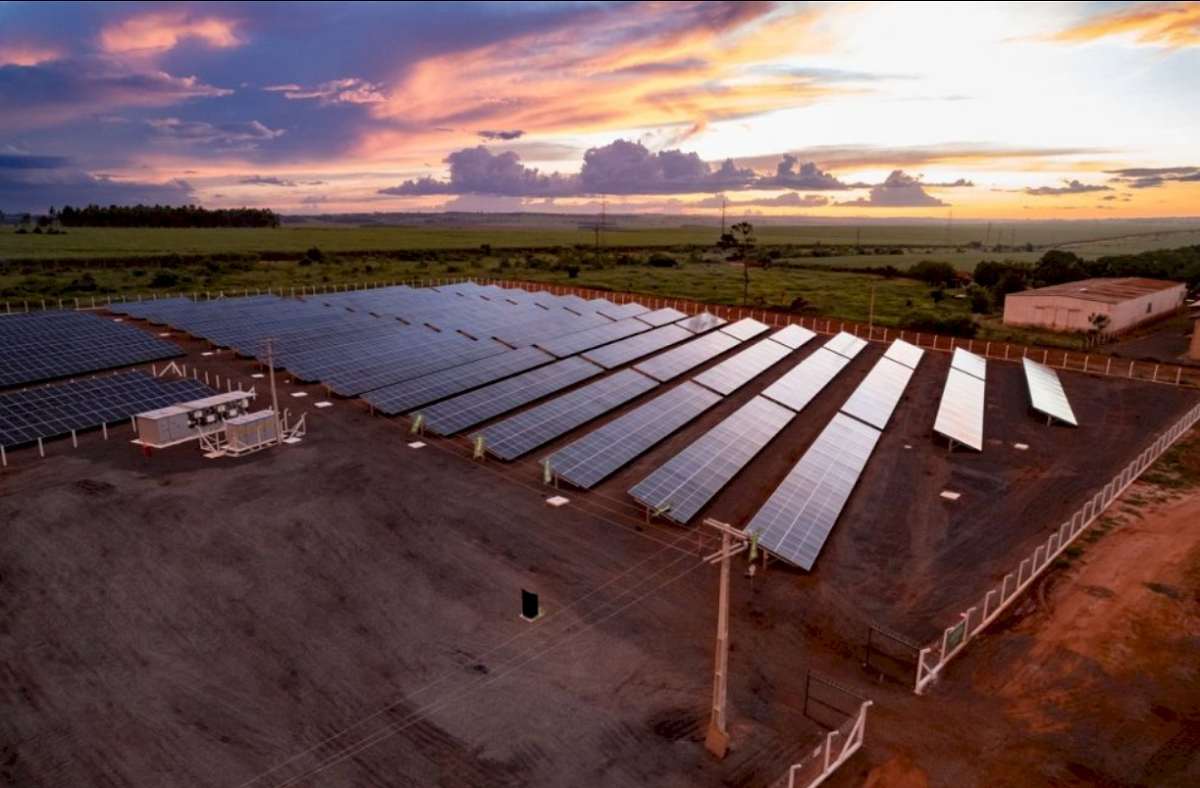 energia, solar, usina