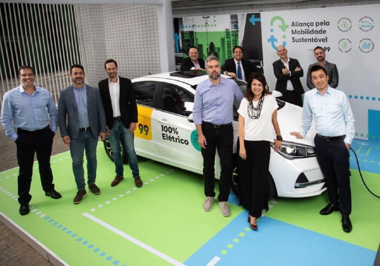 99-Raizen-Caoa-Chery - Ipiranga - pontos de recarga - carros elétricos - carro elétrico