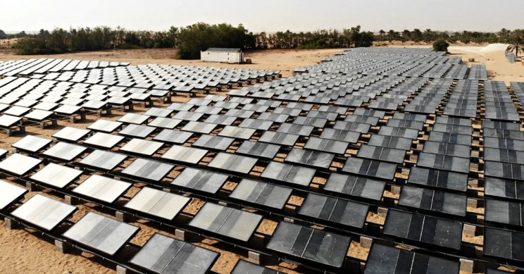 energía solar panel luz solar agua potable