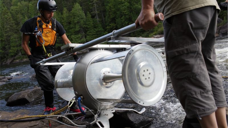 energía limpia turbina ríos