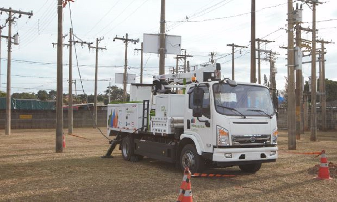 Caminhão elétrico da Neoenergia tecnologia 2