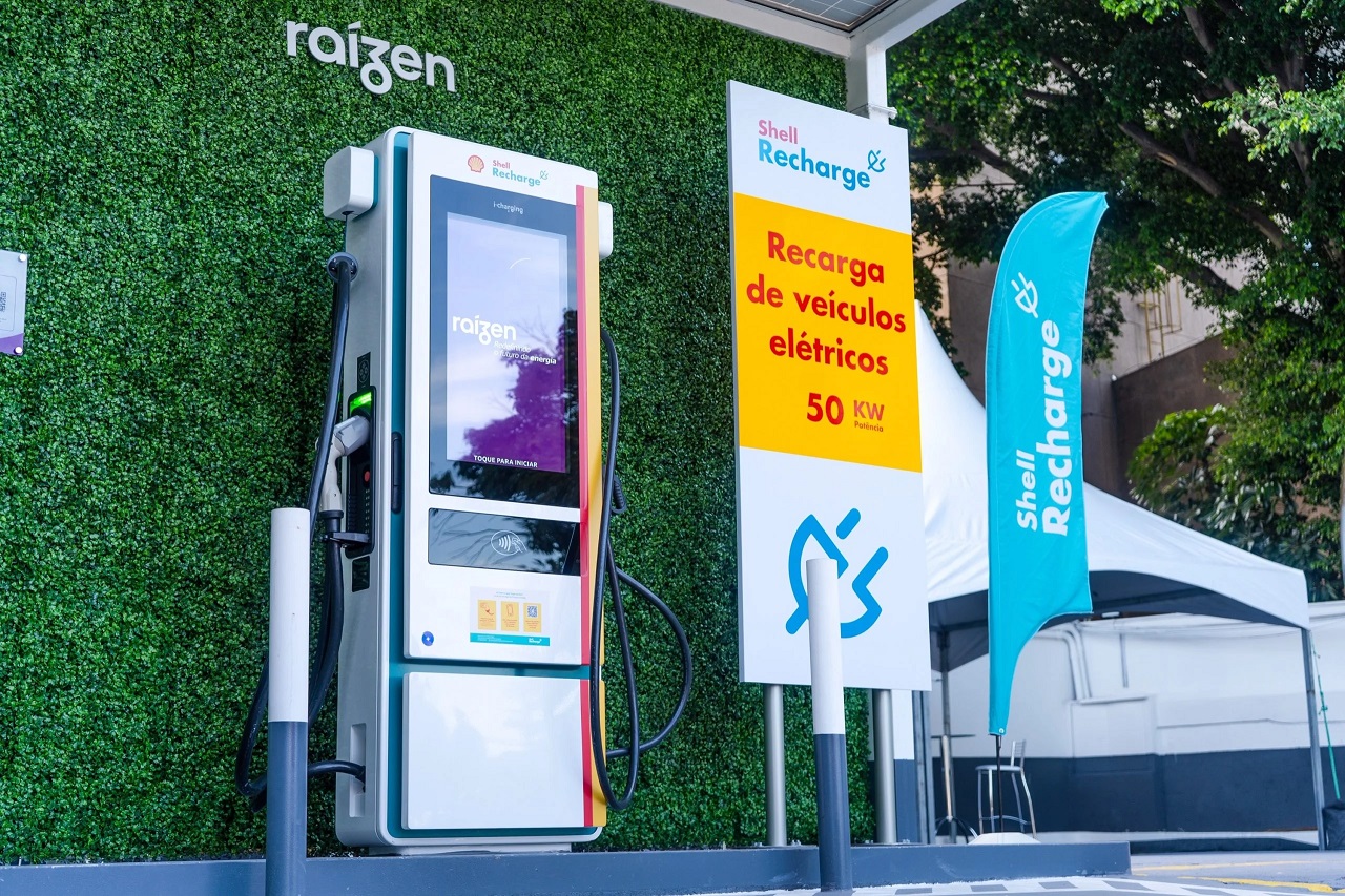 Raízen - Shell - carros elétricos - veículos elétricos - recarga-para-veículos-elétricos - SP - São Paulo