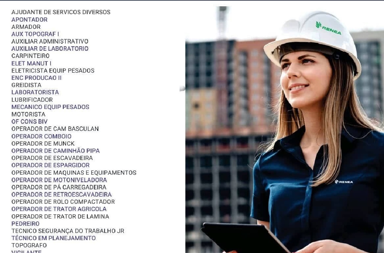 Renea Vagas de emprego em Goiás 17 de junho 2022